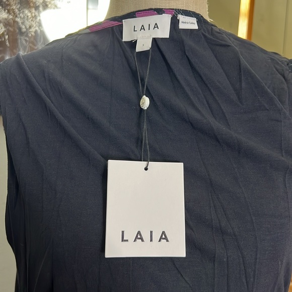 Anthropologie Laia Chiffon Wrap Dress - Picture 6 of 6